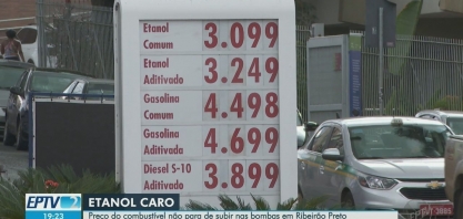 Preço do etanol sobe em Ribeirão Preto