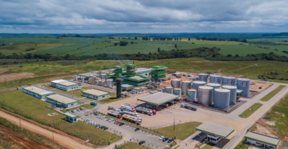 Imagem ilustrativa da usina de biodiesel na Lapa