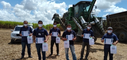 Usina Caeté - Unidade Marituba premia colaboradores do campo
