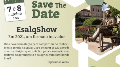 Esalqshow 2021 abordará a Cadeia Produtiva da Cana-de-açúcar