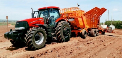 Versão completa de plantadora automatizada de cana reduz custos da Agro Retiro