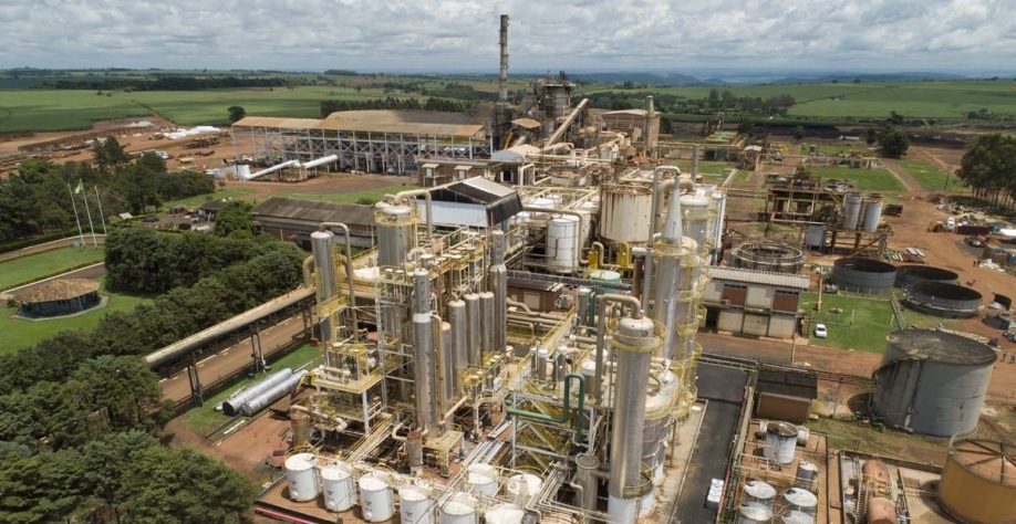Usina Buriti, unidade do grupo Pedra Agroindustrial em Buritizal