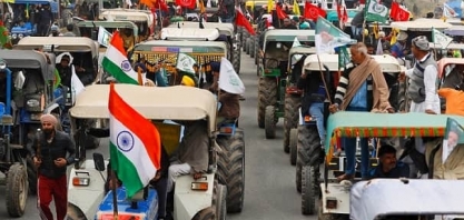 Protestos contra reformas agrícolas na Índia atraem novos apoiadores