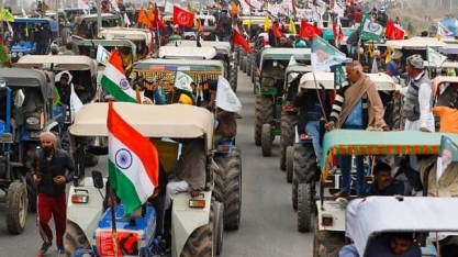Protestos contra reformas agrícolas na Índia atraem novos apoiadores