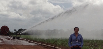 Sandra Silva, coordenadora de irrigação da Usina Coruripe, debaterá no Cana Substantivo Feminino On-line