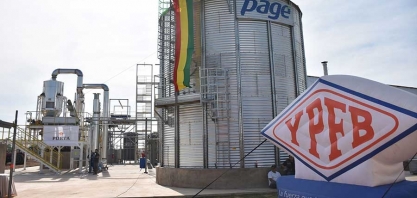 Bolívia investirá US$ 270 milhões em nova fábrica de biodiesel, diz USDA