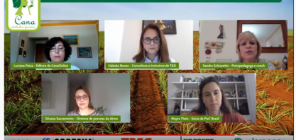 Confira a 1ª live do Encontro Cana Substantivo Feminino On-line