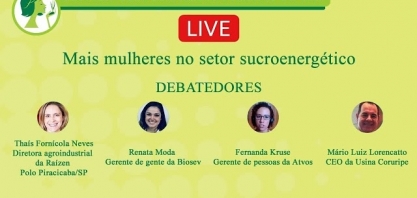 Mais mulheres no setor sucroenergético