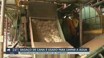 Pesquisa da UFSCar utiliza bagaço de cana para purificação da água