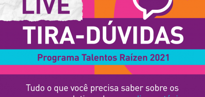 Raízen realiza live sobre processo seletivo para estágio e aprendiz