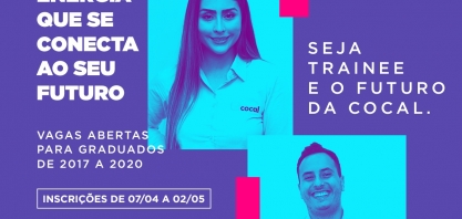 Cocal lança edição do Programa Trainee 2021