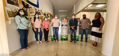 Usina Cerradão doa totens de álcool gel para SINE de Frutal