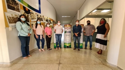 Usina Cerradão doa totens de álcool gel para SINE de Frutal