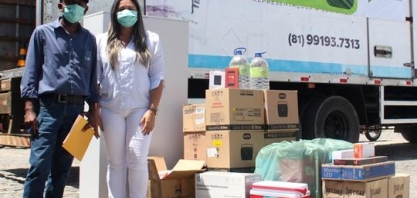 Além de álcool 70°, Coaf promove doação de insumos para cidades realizarem a vacinação contra Covid-19