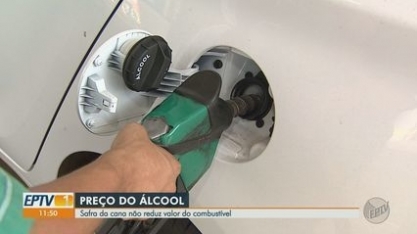 Safra da cana não reduz valor do etanol em Ribeirão Preto