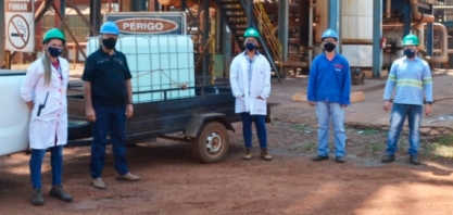 Alcoolvale doa álcool 70º e cestas alimentícias durante a pandemia