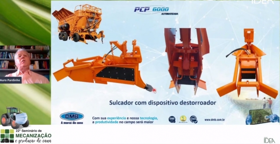 DMB Máquinas e Implementos Agrícolas participou do 22º Seminário de Mecanização e Produção de Cana, que este ano foi realizado em formato on-line
