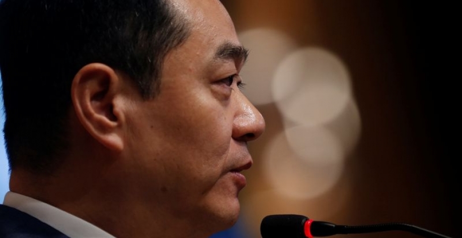 © Reuters. Yang Wanming, embaixador da China no Brasil, em evento em Brasília (DF)