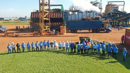 Unidade mineira da CRV Industrial começa a sua segunda safra