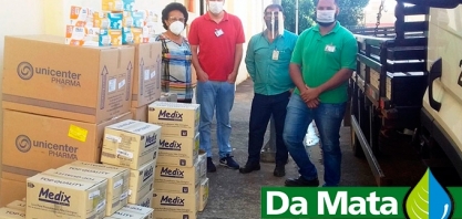 Usina Da Mata doa 20 mil máscaras e 20 mil pares de luvas para Santa Casa de Araçatuba enfrentar Covid-19