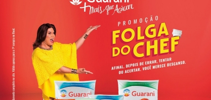 Açúcar Guarani e iFood dão vouchers para os consumidores terem uma folga da cozinha