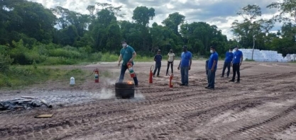 Senar/MS capacita profissionais que lidam com inflamáveis e combustíveis em propriedades rurais