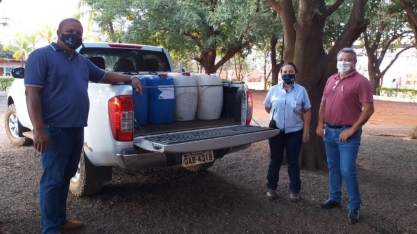 Alcoolvale doa 1,7 mil litros de álcool para instituições de saúde e segurança pública