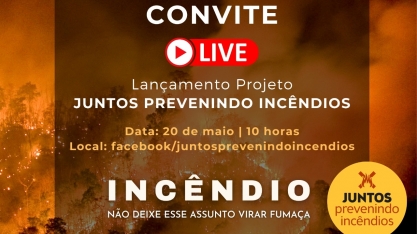 Empresas e instituições se unem em campanha de prevenção, conscientização e combate aos incêndios