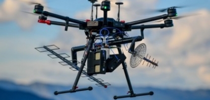 Radar embarcado em drone monitora o crescimento da cana-de-açúcar