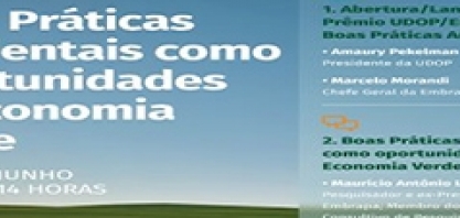 Setor sucroenergético discutirá suas boas práticas ambientais como oportunidades na economia verde