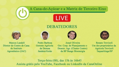 Terceiro Eixo, sistema que aumenta a produtividade dos canaviais, é tema de live que acontece amanhã