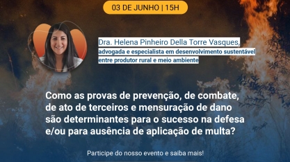 Nesta quinta-feira acontece palestra sobre as soluções jurídicas e tecnológicas para reduzir os danos dos incêndios em canaviais