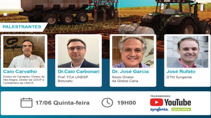 Caio Carvalho será o mediador da live “Inovamos junto com você no CONTROLE DO SPHENOPHORUS”