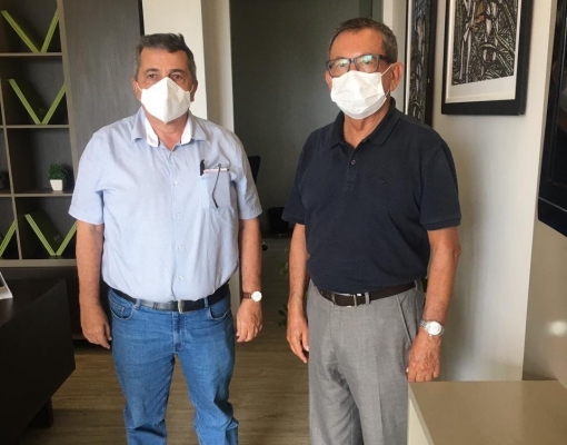José Inácio e o engenheiro agrônomo e mestre em extensão rural, Abdon Miranda