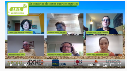 UNICA prevê produção de 530 a 560 milhões de toneladas de cana na safra 21/22 na região Centro-Sul