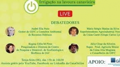Live: Irrigação na lavoura canavieira