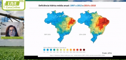 Deficiência hídrica para cana-de-açúcar é agravada nos últimos sete anos