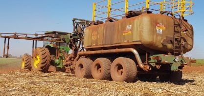 Tanques de vinhaça localizada oferecem precisão na aplicação e menor desperdício de produto