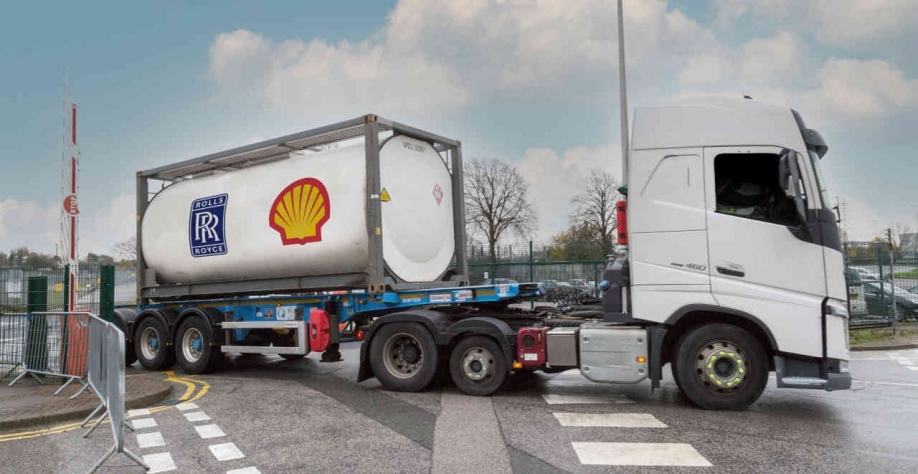 A Rolls-Royce planeja tornar todos os seus motores para aviões comerciais compatíveis com 100% de combustível sustentável de aviação até 2023 (Imagem: Rolls-Royce/Divulgação via REUTERS)