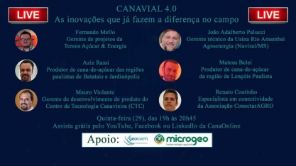 Canavial 4.0 – As inovações que já fazem a diferença no campo