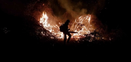 Produtores rurais montam brigada particular contra incêndios florestais