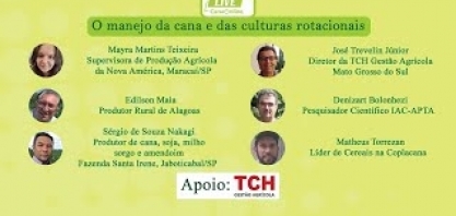 Live “O manejo da cana e das culturas rotacionais