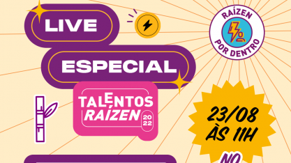 Raízen realiza live para tirar dúvidas sobre Programa Talentos 2022