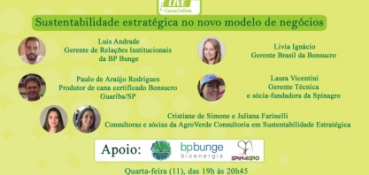 BP Bunge Bioenergia anuncia a iniciativa “Nossos Compromissos 2030”