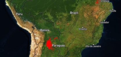 Triplo 30 permite antecipar o risco de fogo em áreas de plantio de cana-de-açúcar