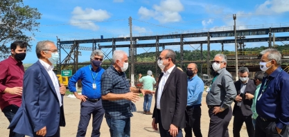 Pindorama recebe comitiva da Fecomércio-AL e Sicoob