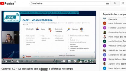 Sucesso do Programa Indústria 4.0 impulsiona Tereos a adotá-lo em todas as suas unidades