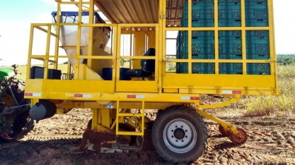 Canavicultor alagoano cria plantadora que consome de 3,5 a 4,5 ton/cana/ha