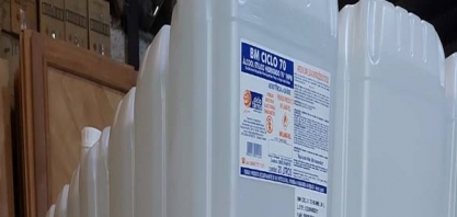 Copersucar faz doação de álcool 70% para saúde pública em Santos