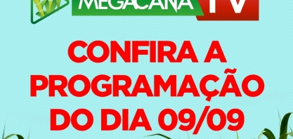 Programação da Megacana nesta quinta-feira